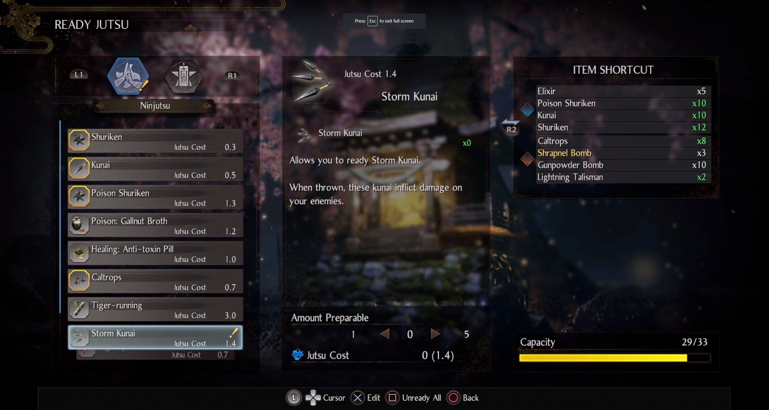 Nioh 2 Builds: Poisonous Shinobi (Kusarigama)