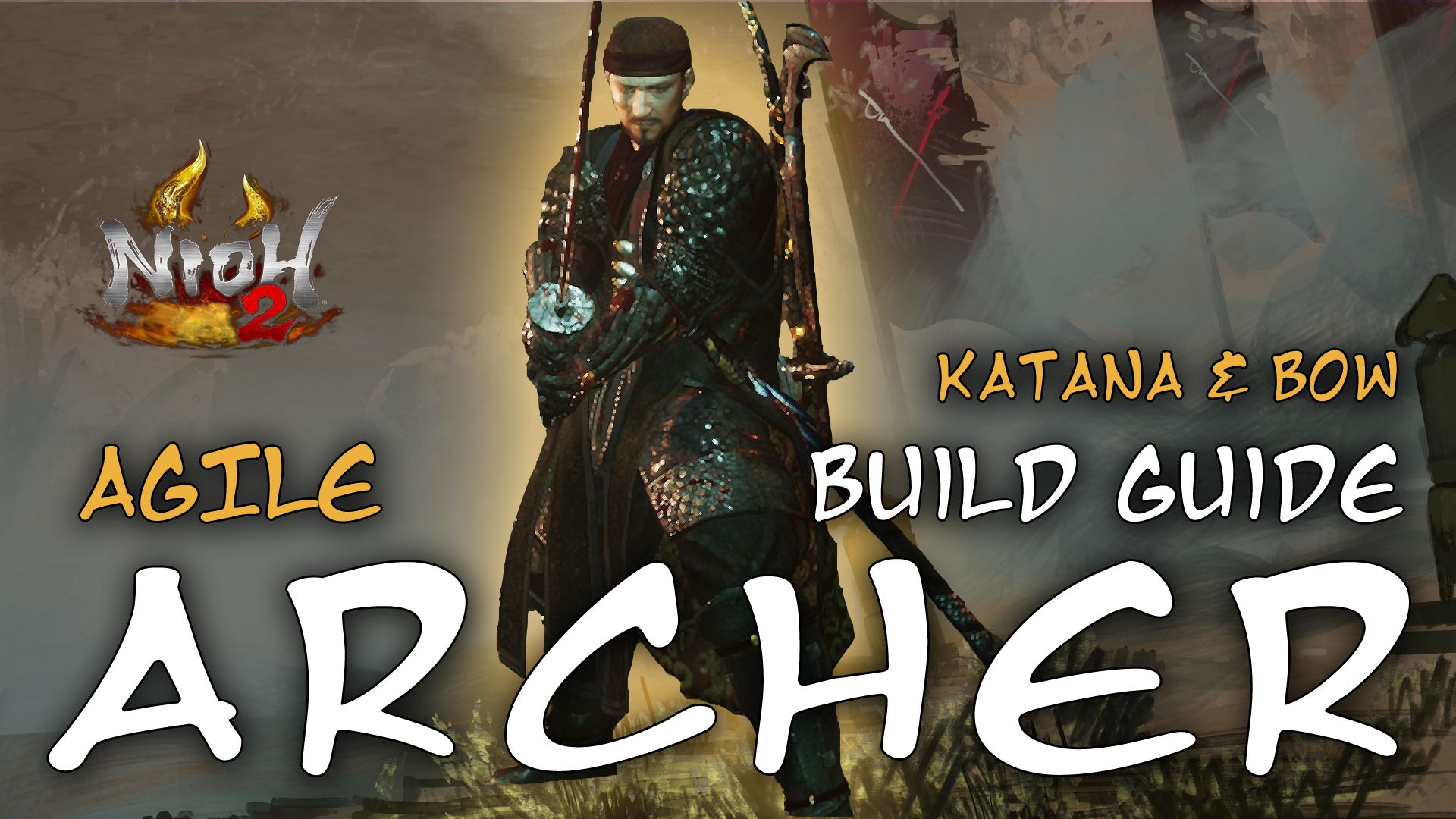 nioh 2 builds guide agile archer katana bow build