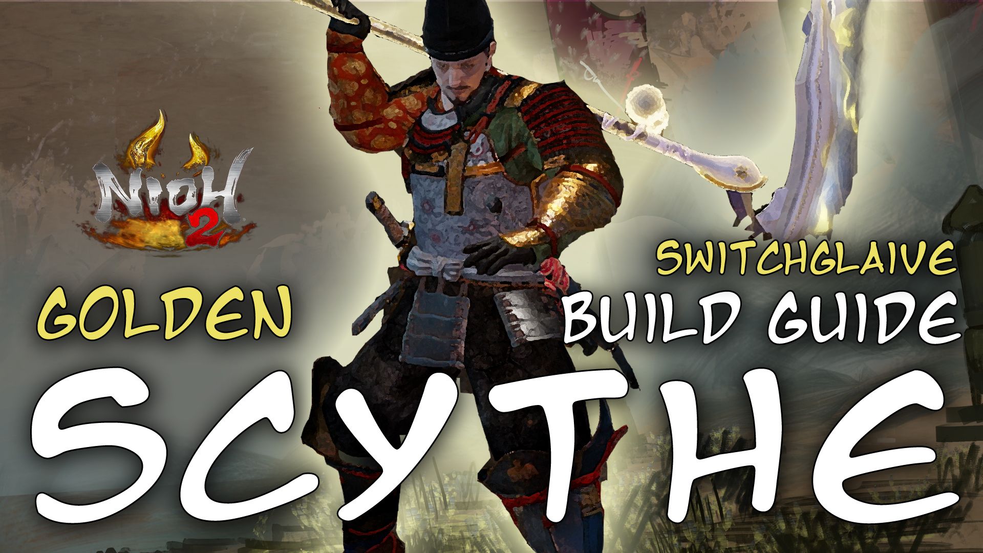 nioh 2 builds guide switch glaive golden scythe lightning build