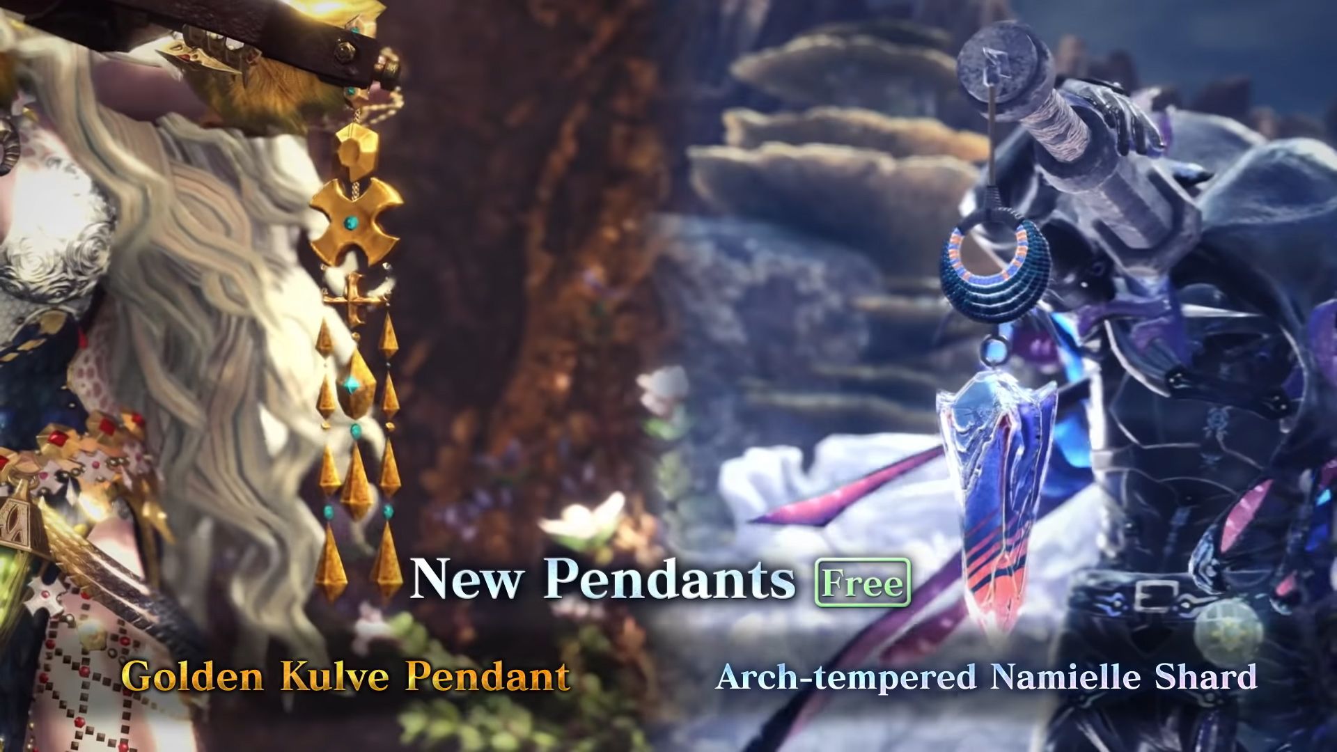 MHW Iceborne New Free Pendants