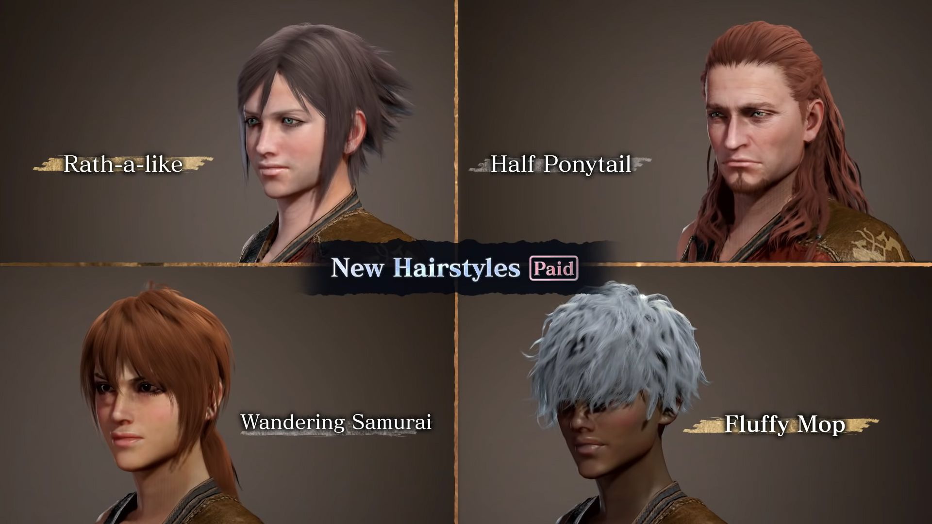 MHW Iceborne New Paid Hairstyles
