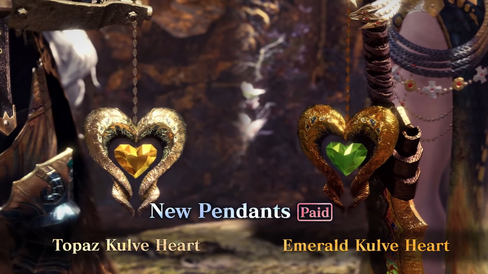 MHW Iceborne New Paid Pendants