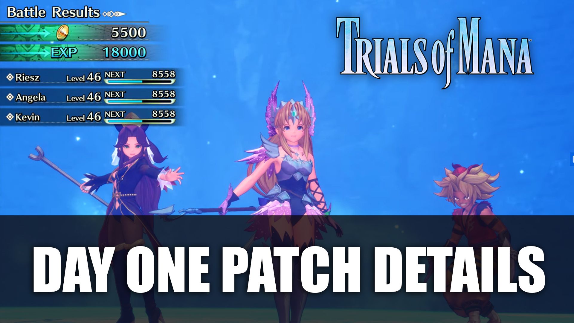 Trials of Mana day one patch details