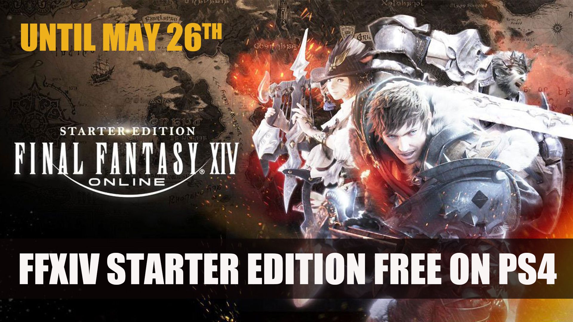 FFXIV Starter Edition Free on PS4