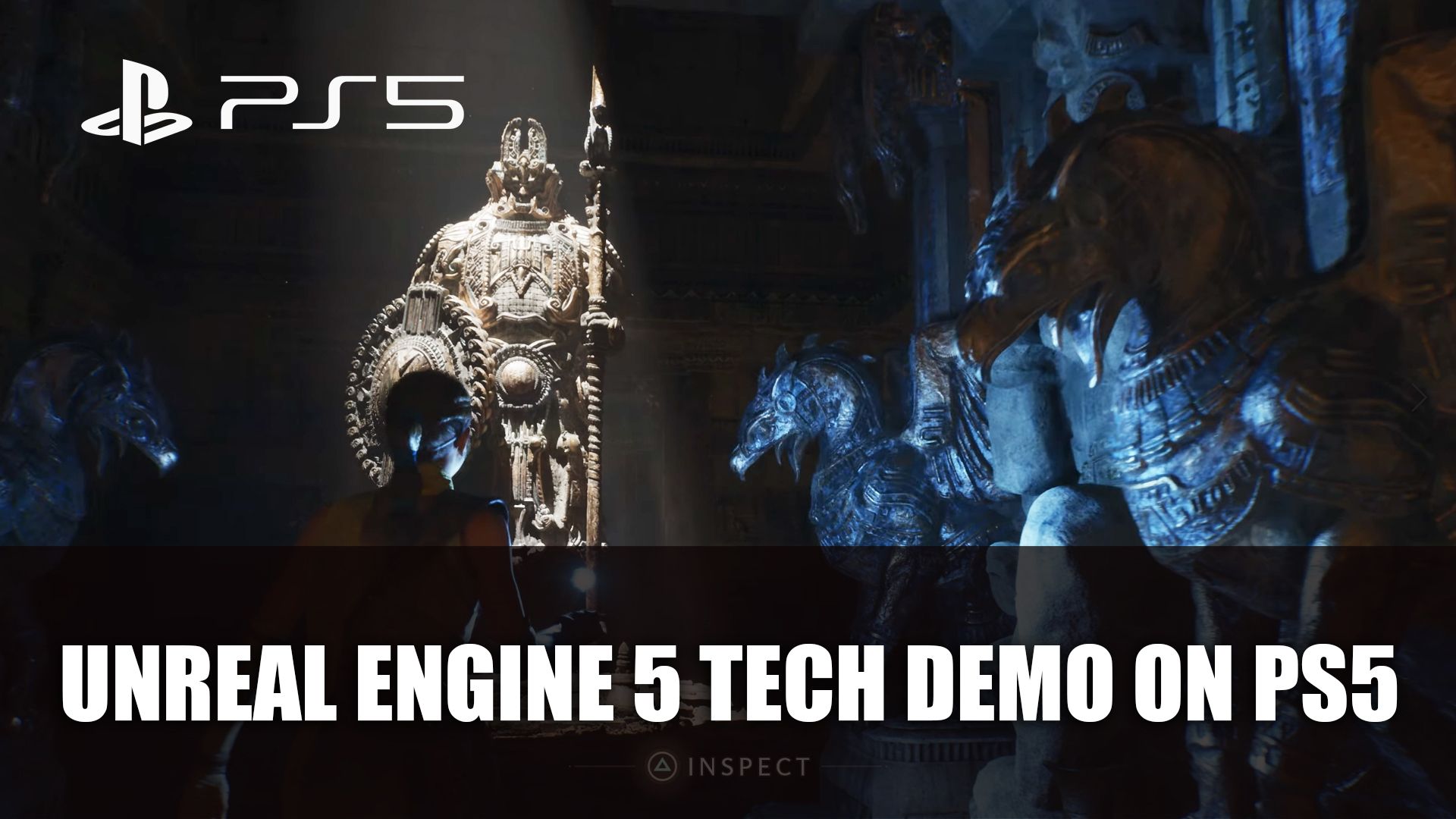 Unreal Engine 5 tech demo on ps5
