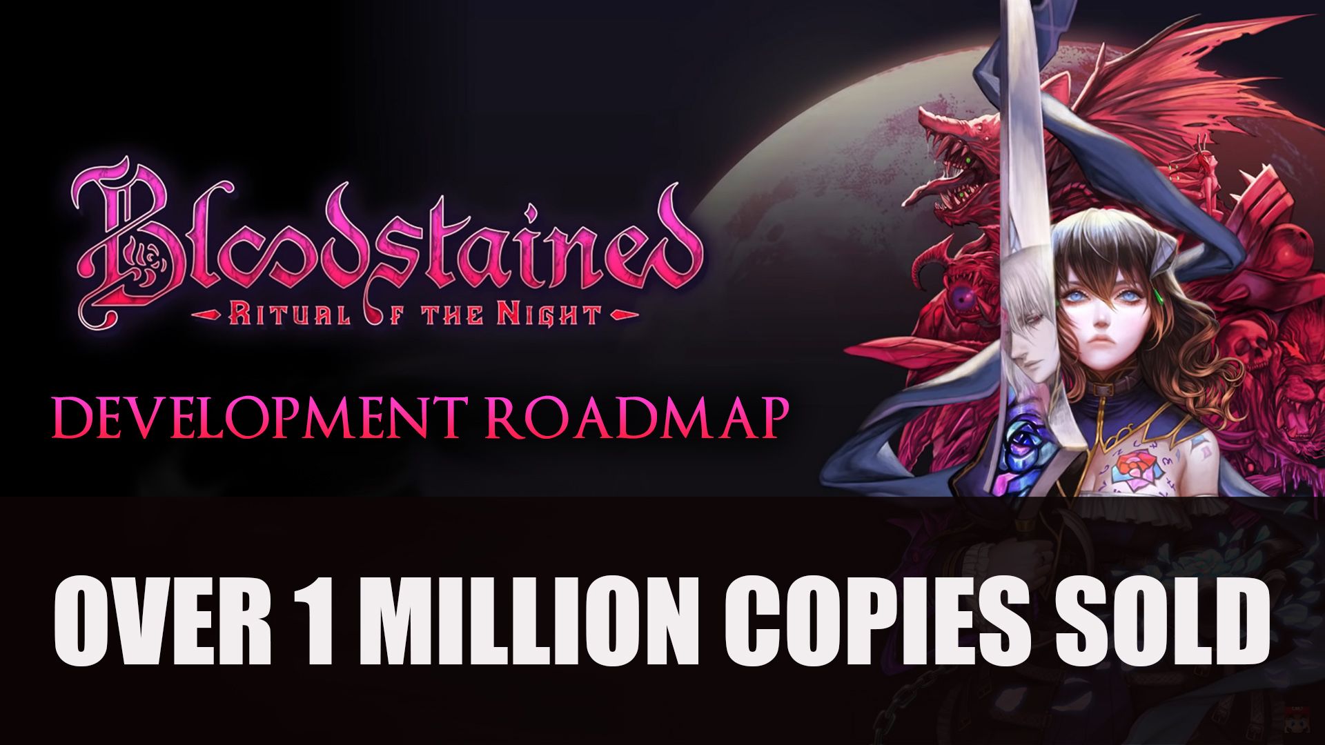 Bloodstained ROTN over 1 million copies sold