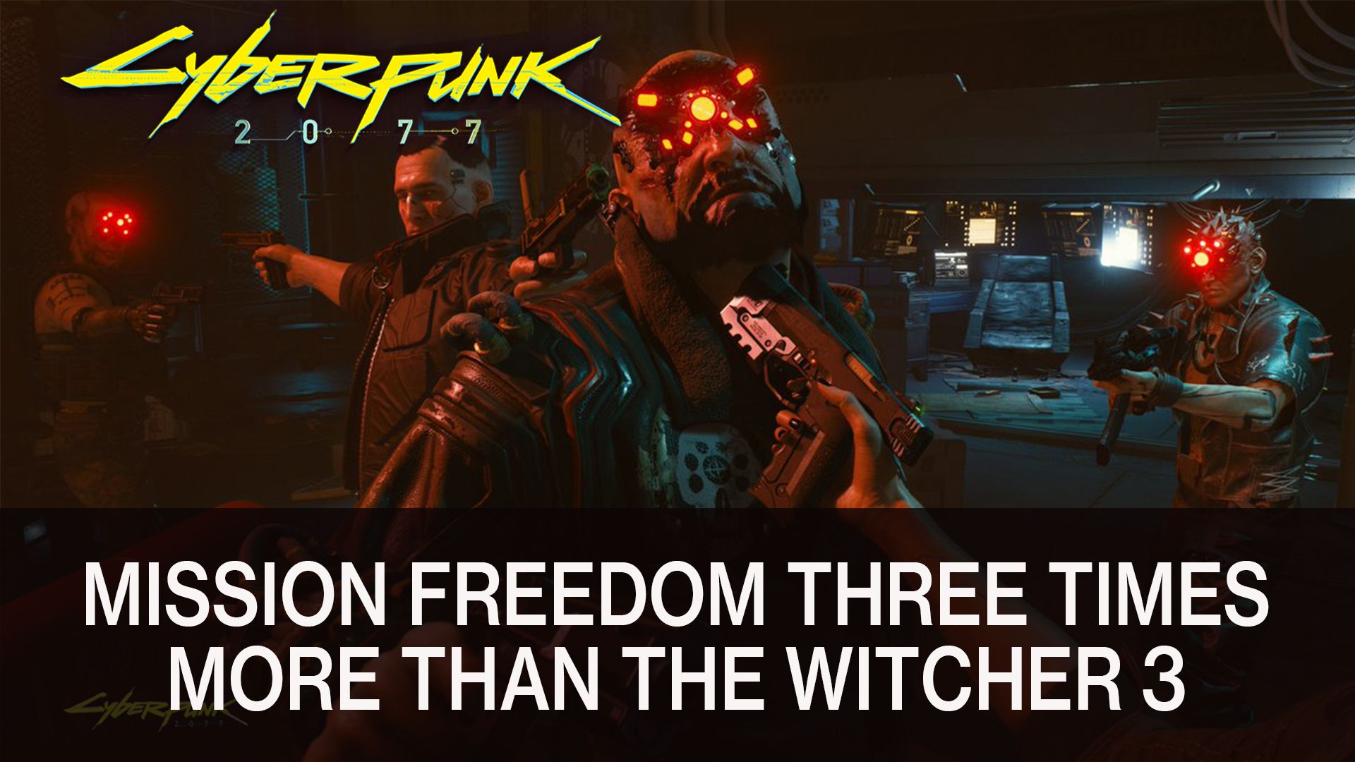 Cyberpunk 2077 Mission Freedom Three Times More Than the Witcher 3 01