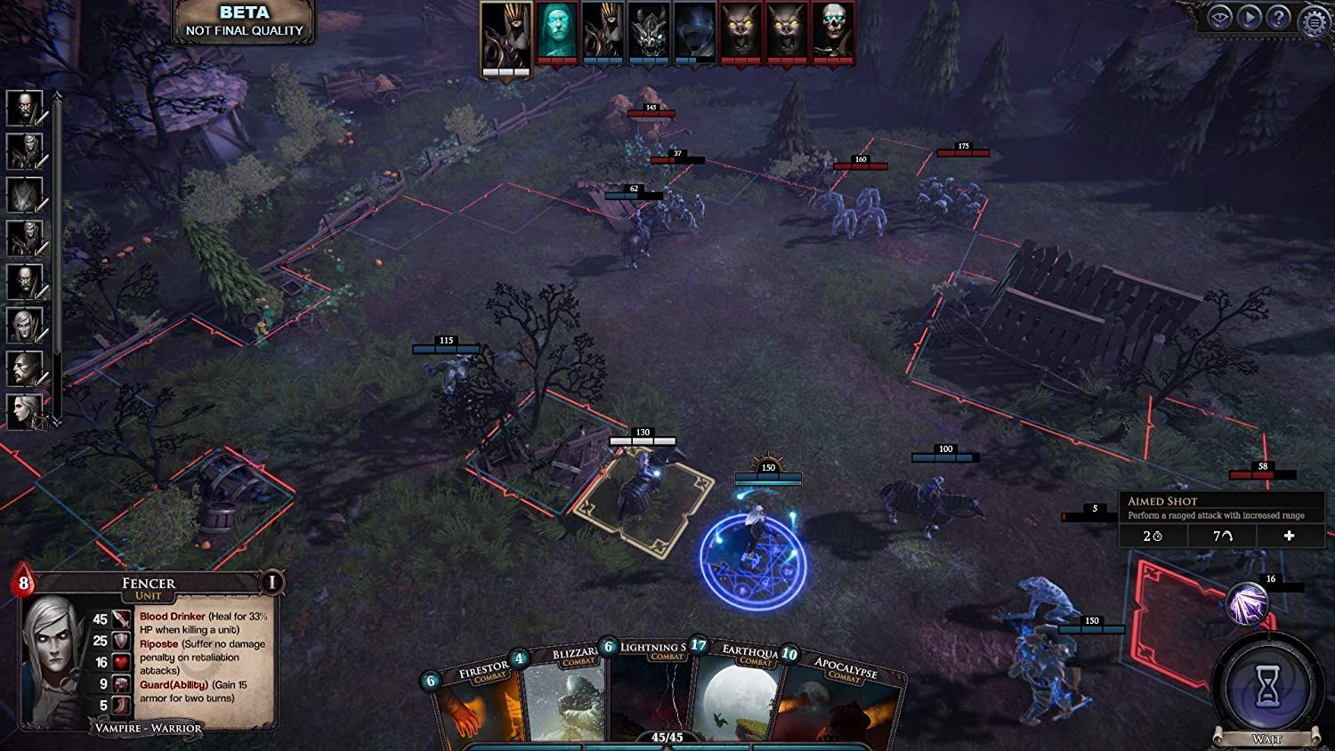 Immortal Realms: Vampire Wars Preview (Turn Based Strategy)