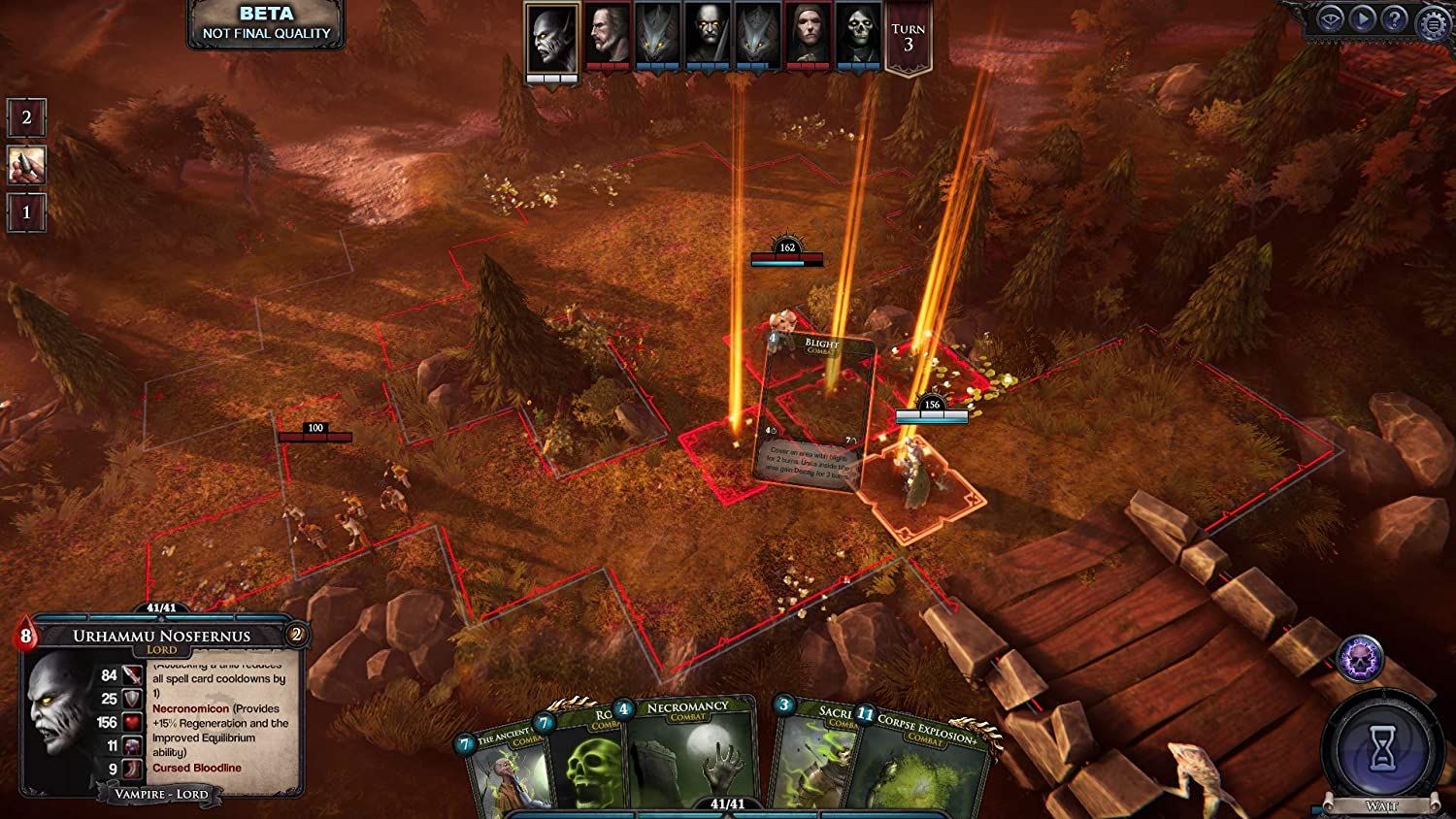 Immortal Realms: Vampire Wars Preview (Turn Based Strategy)