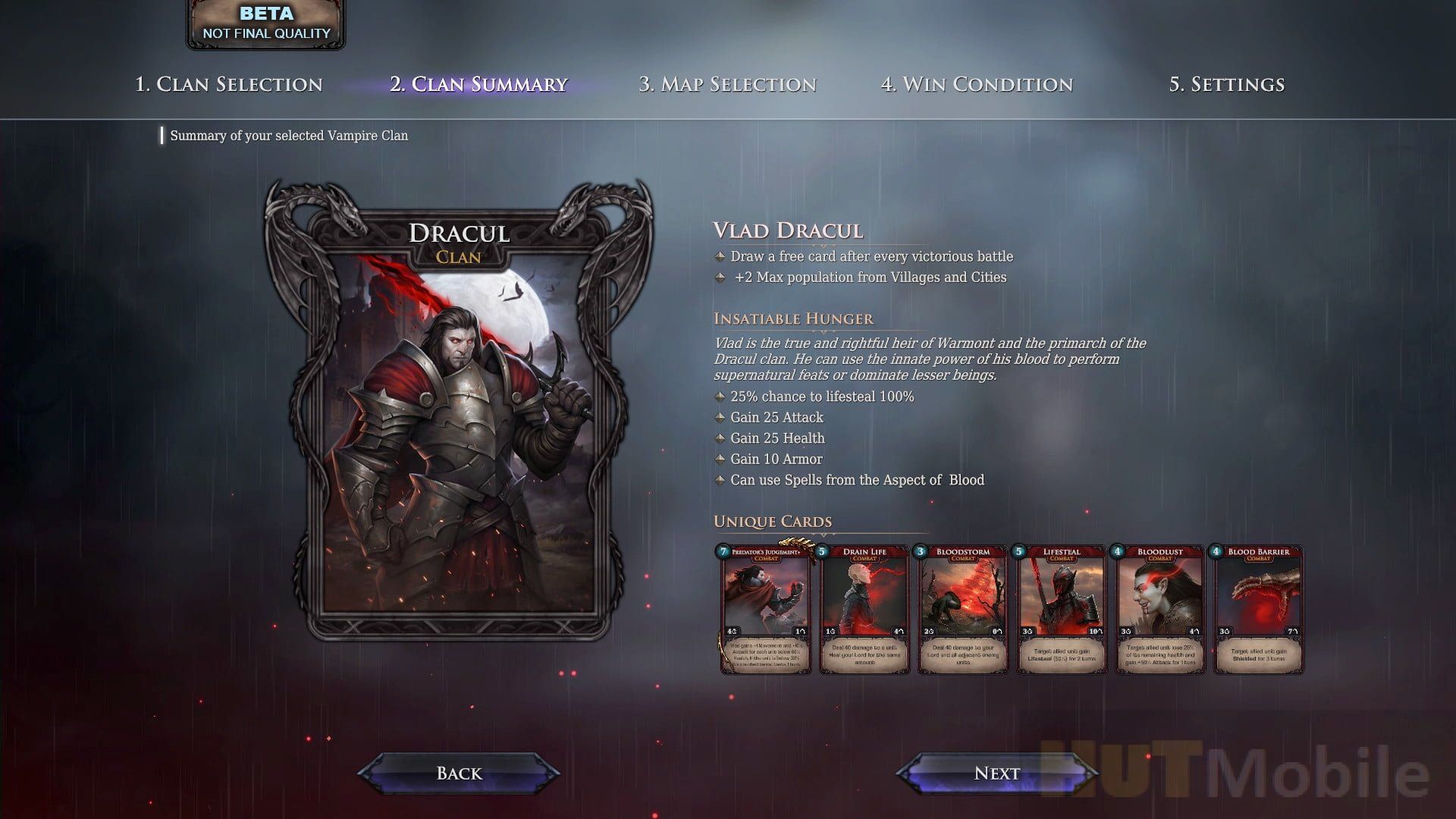 Immortal Realms: Vampire Wars Preview (Turn Based Strategy)