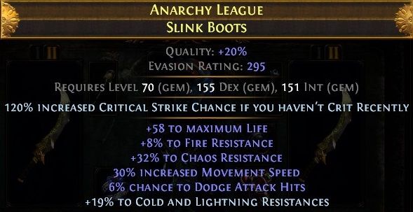 Infernal Cold Assassin   With Maximum Dodge! Path of Exile Build (Harvest League)
