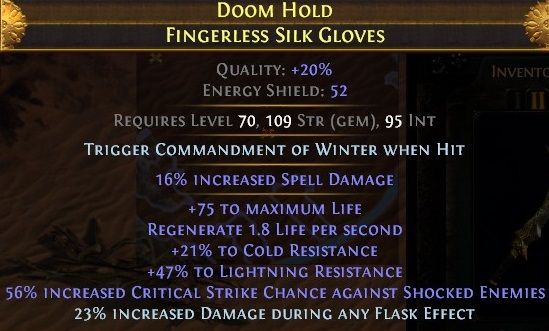 Infernal Cold Assassin   With Maximum Dodge! Path of Exile Build (Harvest League)