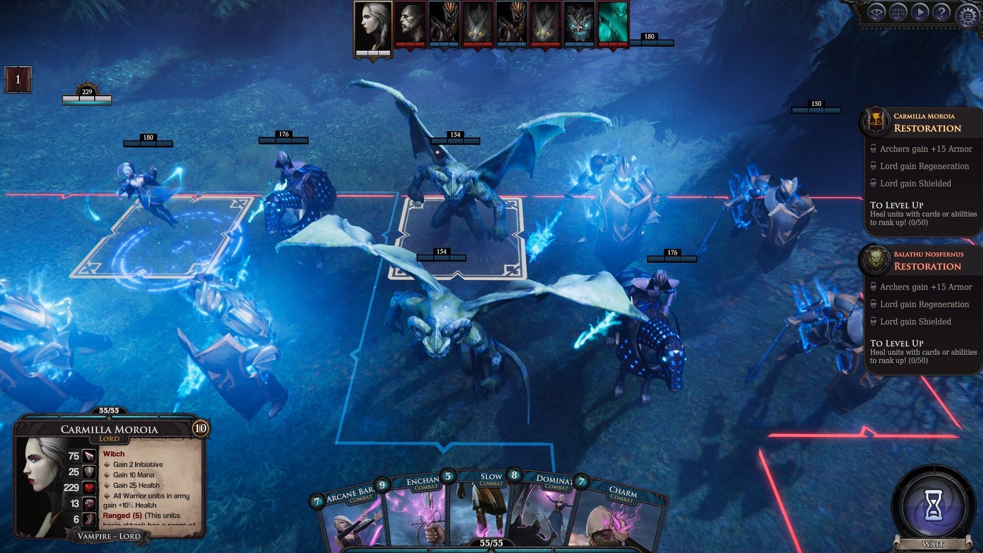Immortal Realms: Vampire Wars Preview (Turn Based Strategy)