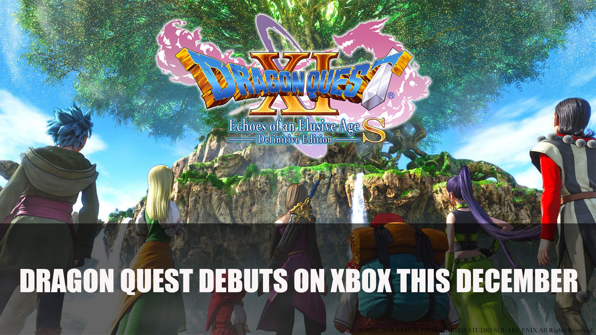 dragon quest XI S debuts on xbox this december