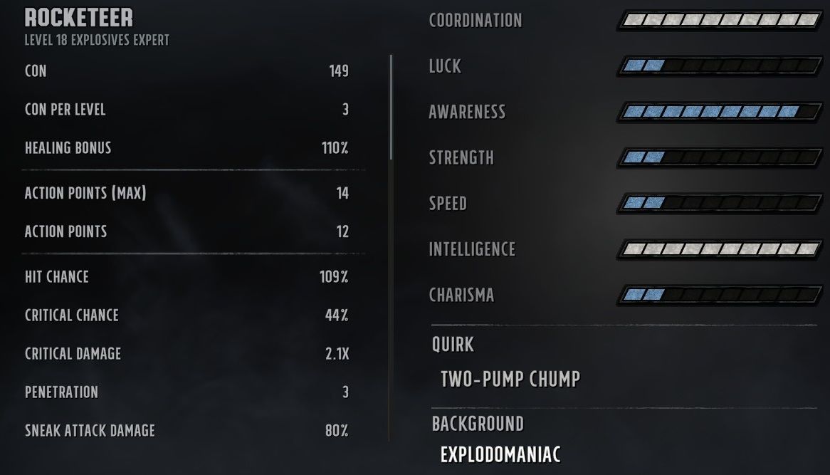Wasteland 3 Builds: Recon Rocketeer
