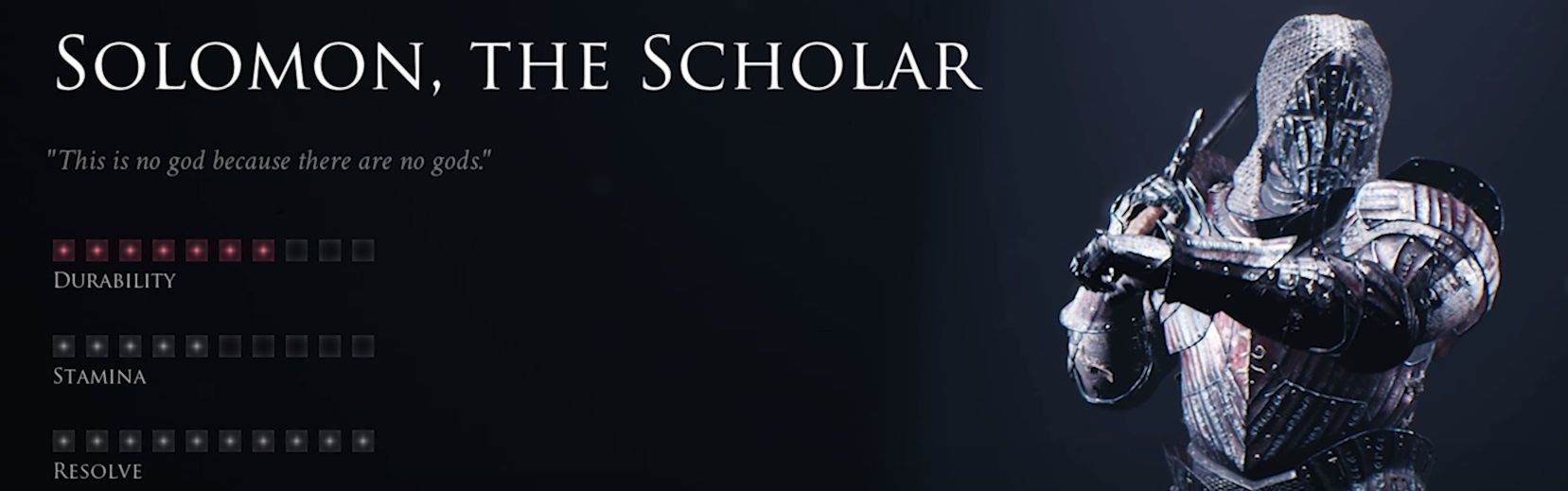 Mortal Shell Build Guide: Solomon, the Scholar