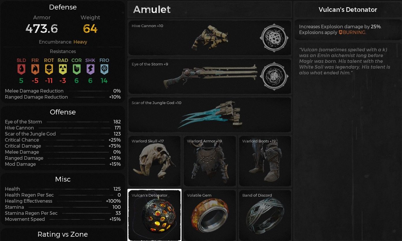 Remnant From The Ashes Builds: Explosive Warlord (DoT Build)