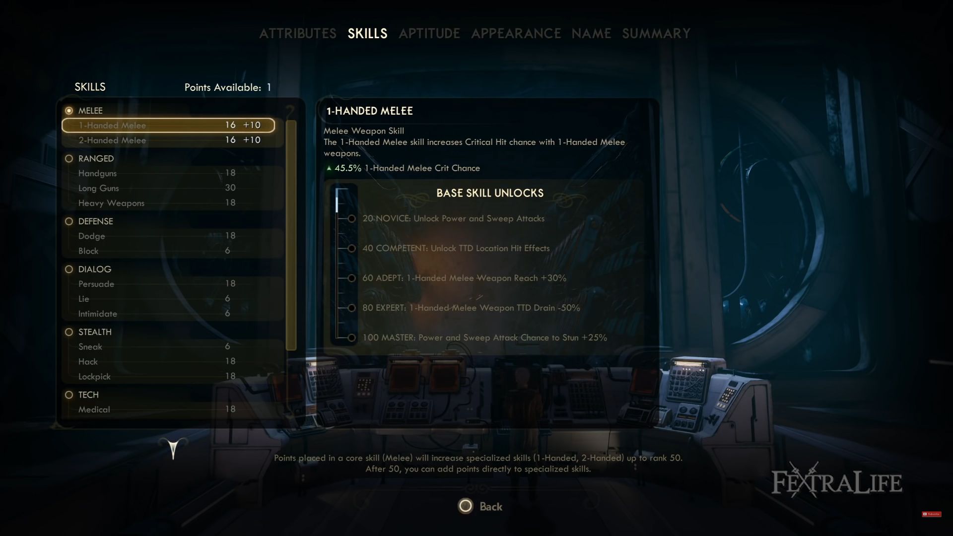 The Outer Worlds Character Creation Guide