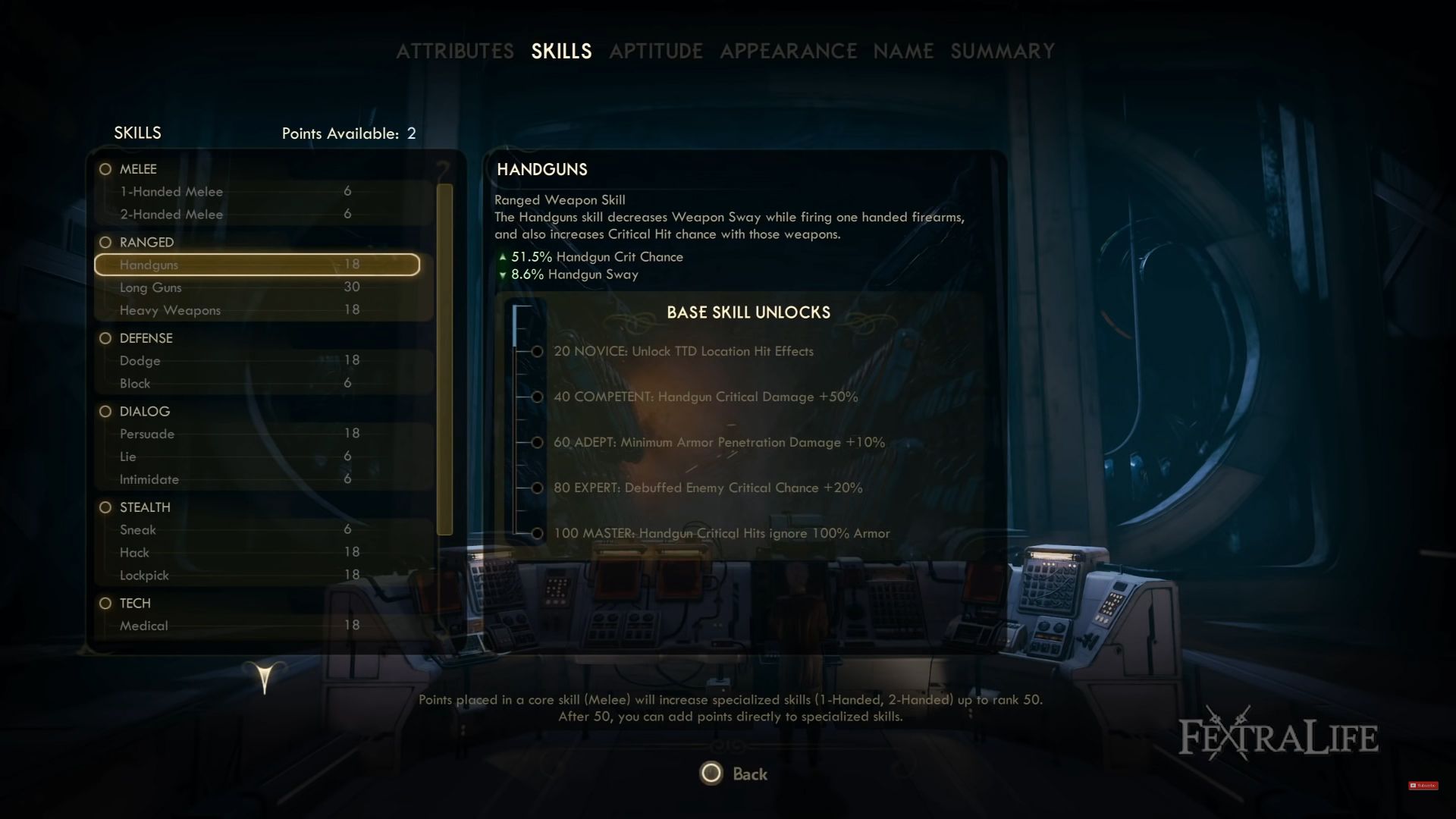 The Outer Worlds Character Creation Guide