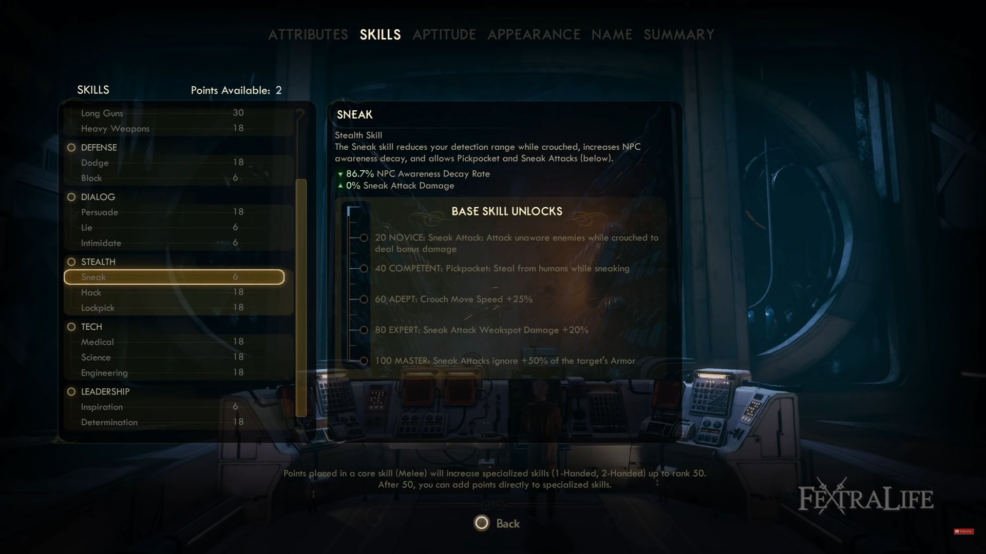 The Outer Worlds Character Creation Guide