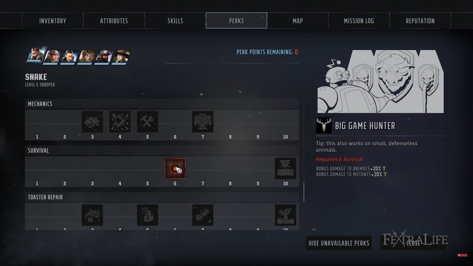 Wasteland 3: Best Perks
