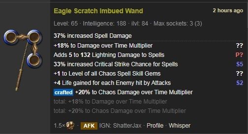 Path Of Exile Starter Build for Heist 3.12   Chaos DoT Trickster