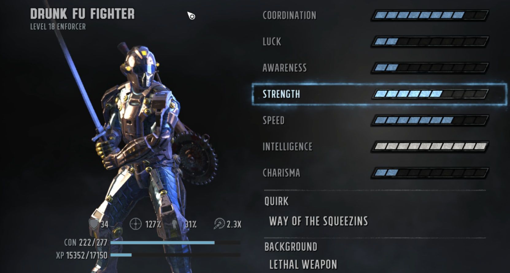 Wasteland 3 Builds: Drunk Fu Fighter