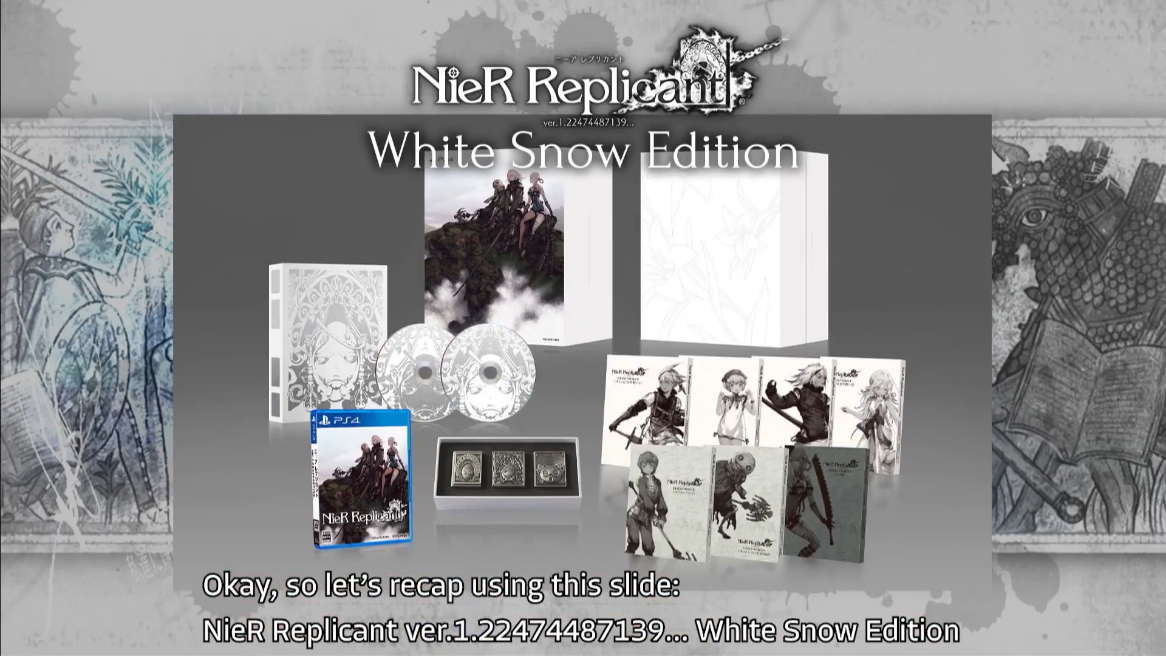 nier replicant remaster jp limited edition 1