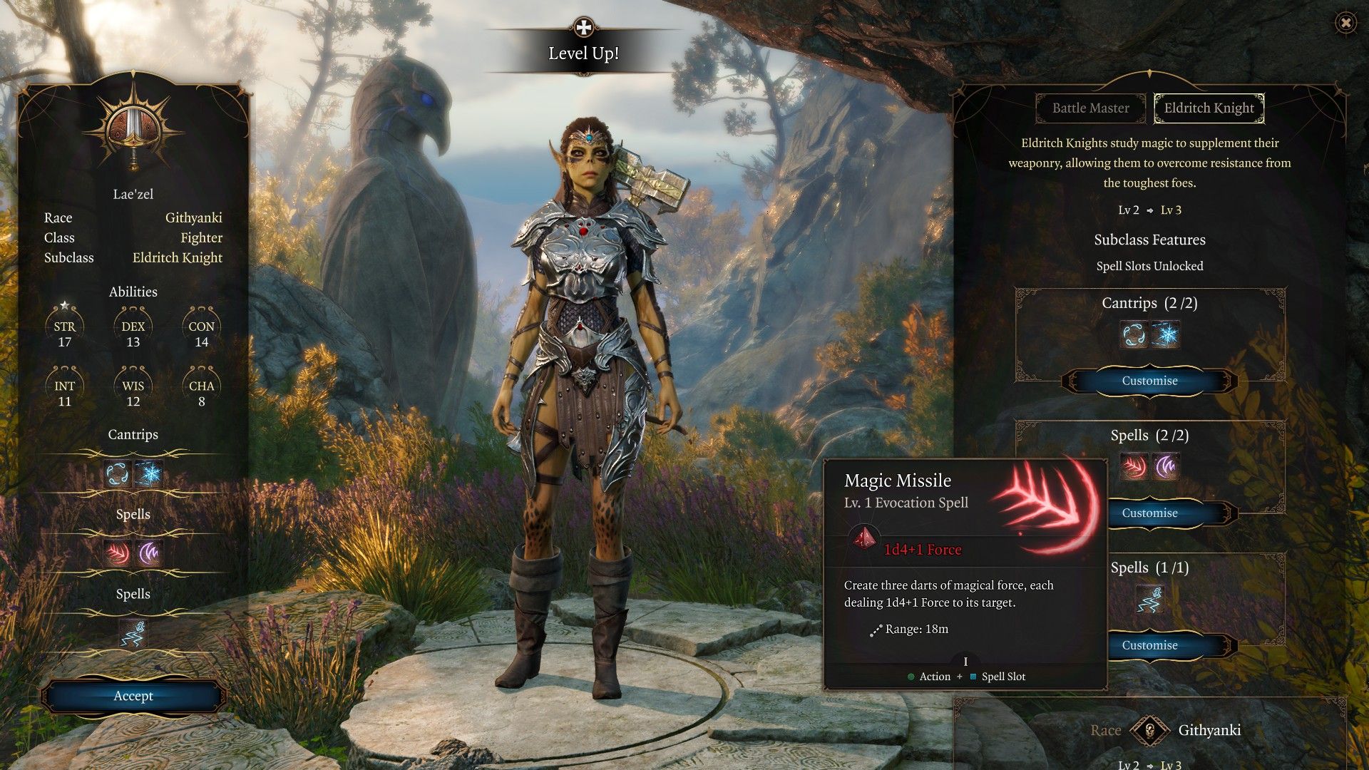 Baldur’s Gate 3 Builds: Eldritch Knight Guide
