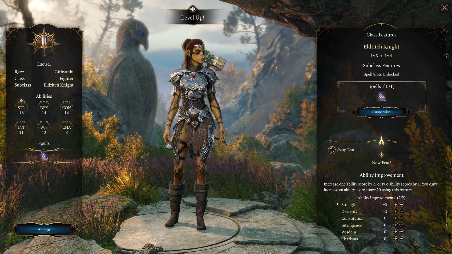 Baldur’s Gate 3 Builds: Eldritch Knight Guide