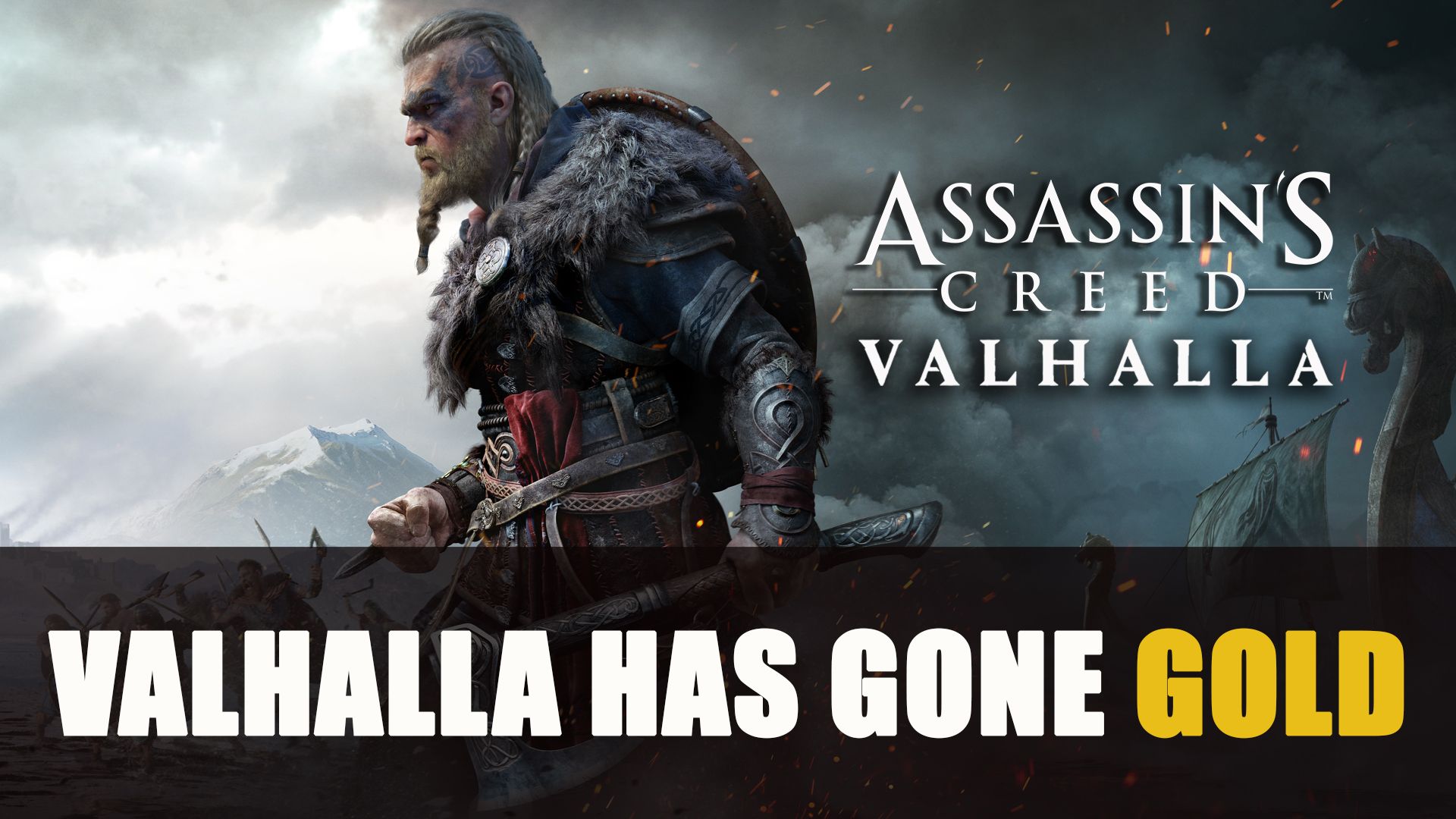 Assassin&rsquo;s Creed Valhalla Gone Gold