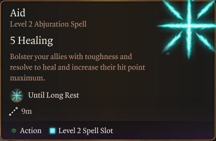 Baldur’s Gate 3 Builds Cleric Guide (Light Domain) Aid Spell