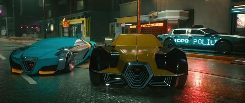 Cyberpunk 2077 Cars 02