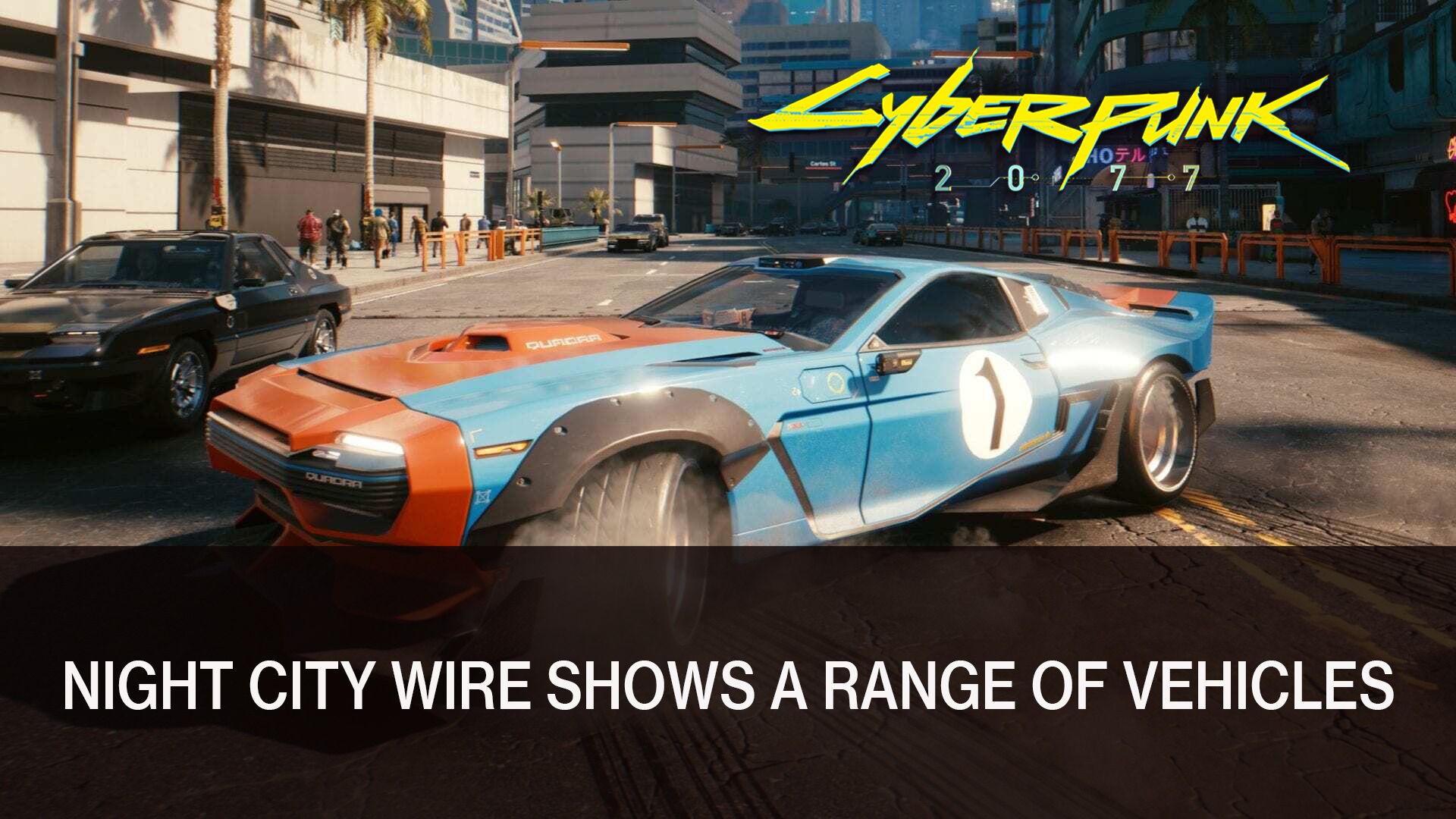 Cyberpunk 2077 Vehicles Night City Wire