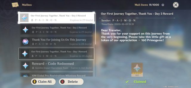Genshin Impact Getting Started Guide