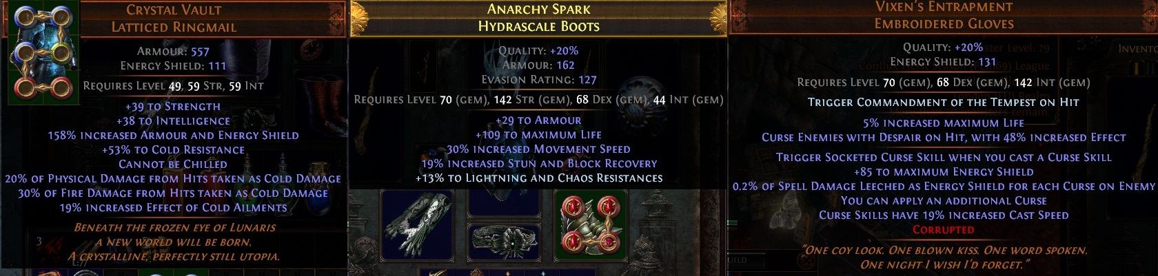 Path Of Exile Build for Heist Doom Vortex Build   Curse Stacking Occultist