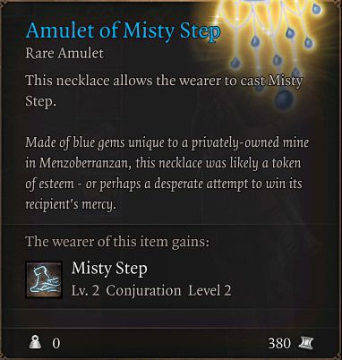 baldurs-gate-3-builds-ranger-hunter-class-guide-amulet-of-misty-step