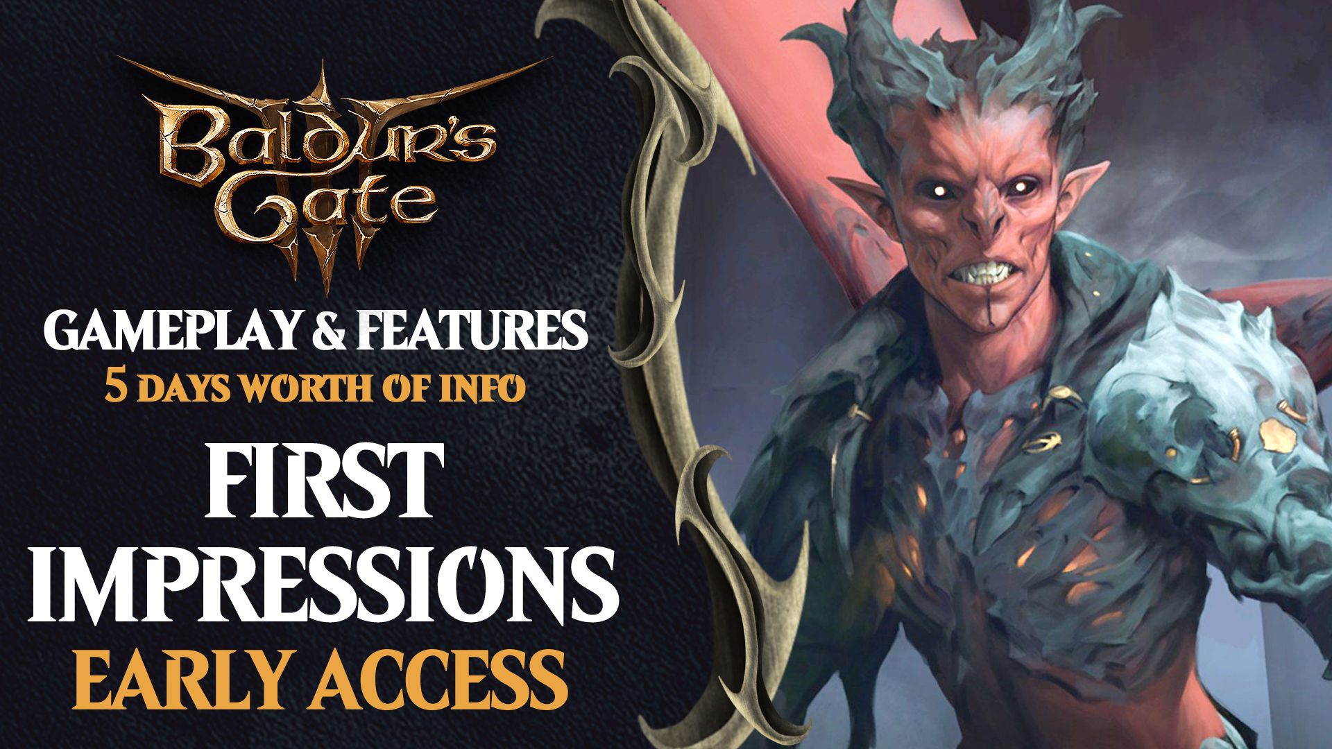 baldurs gate 3 early access first impressions gameplay features classes details