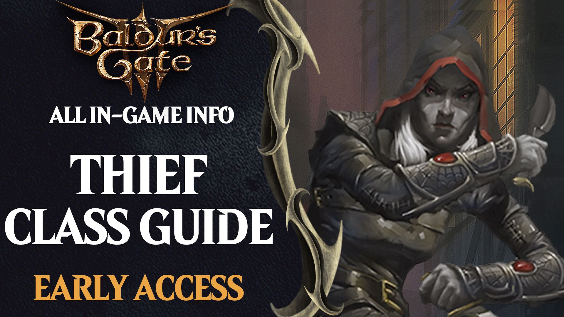 baldurs gate 3 thief rogue class guide build tips tricks   Copy