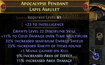 Path Of Exile Build for Heist Doom Vortex Build   Curse Stacking Occultist