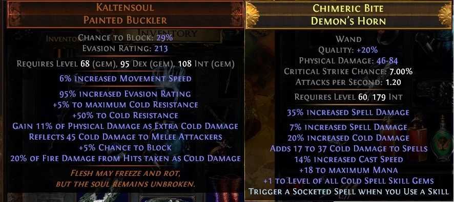 Path Of Exile Build for Heist Doom Vortex Build   Curse Stacking Occultist