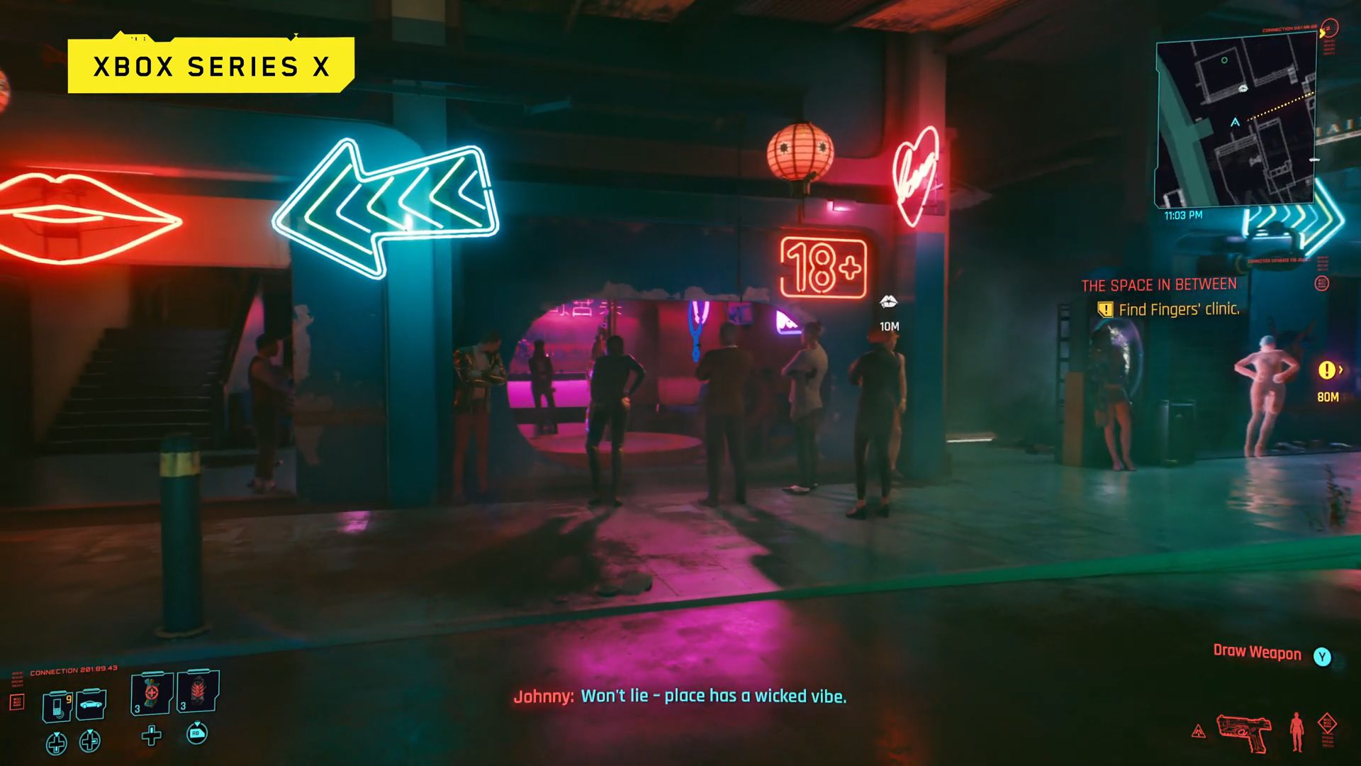 Cyberpunk 2077 First Xbox Series X and Xbox One X Gameplay Previewed