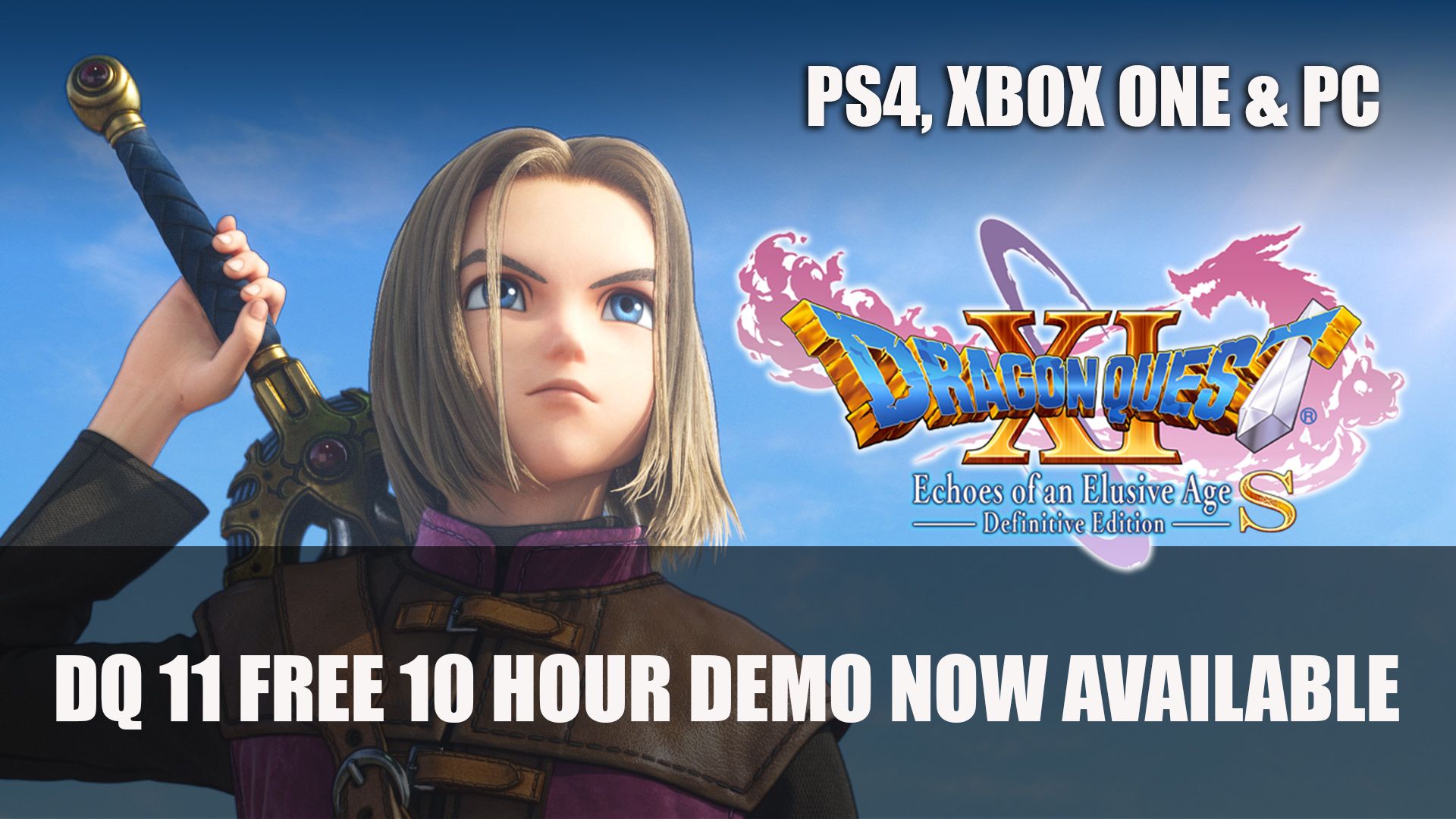 Dragon Quest 11 Free 10 hour demo now available