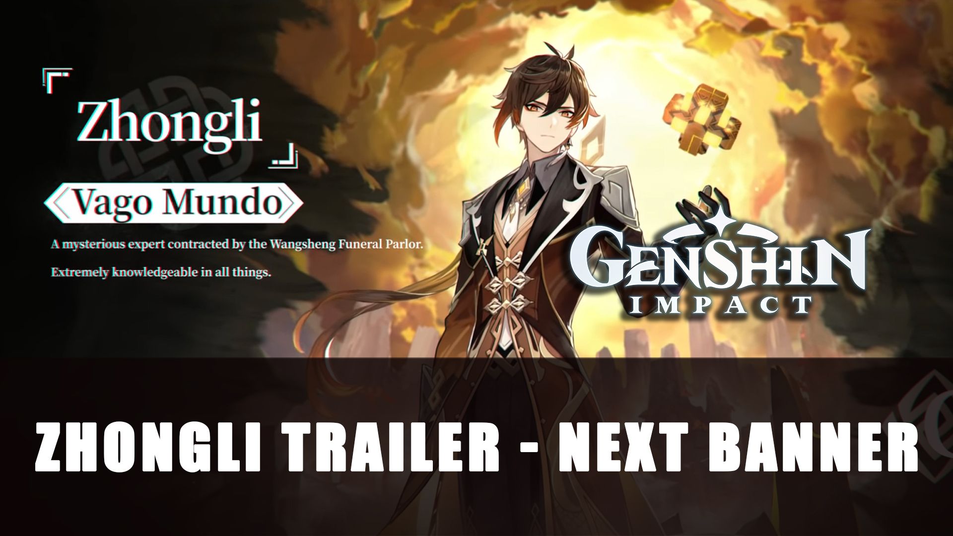 Genshin Impact Zhongli Trailer   next banner