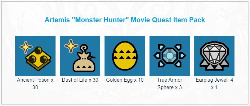 Monster Hunter Film Collaboration Event with Monster Hunter World Iceborne