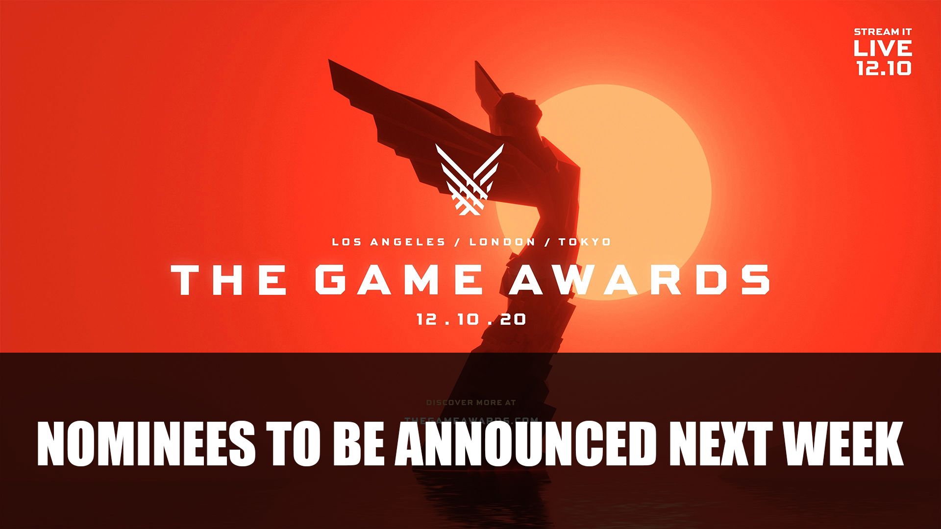 The Game Awards 2020 Nominees To Be Announced