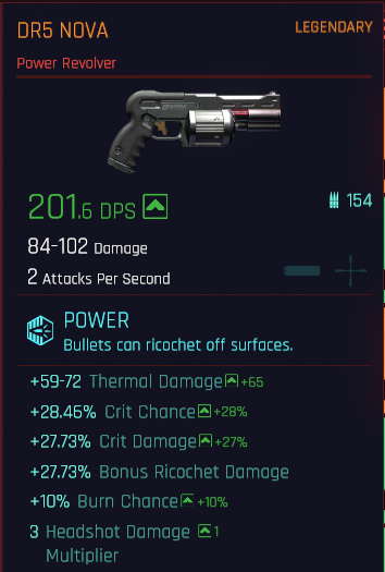 Cyberpunk 2077 Builds: Cold Blooded Gunslinger (Critical Revolver) Character Guide Weapons Perks