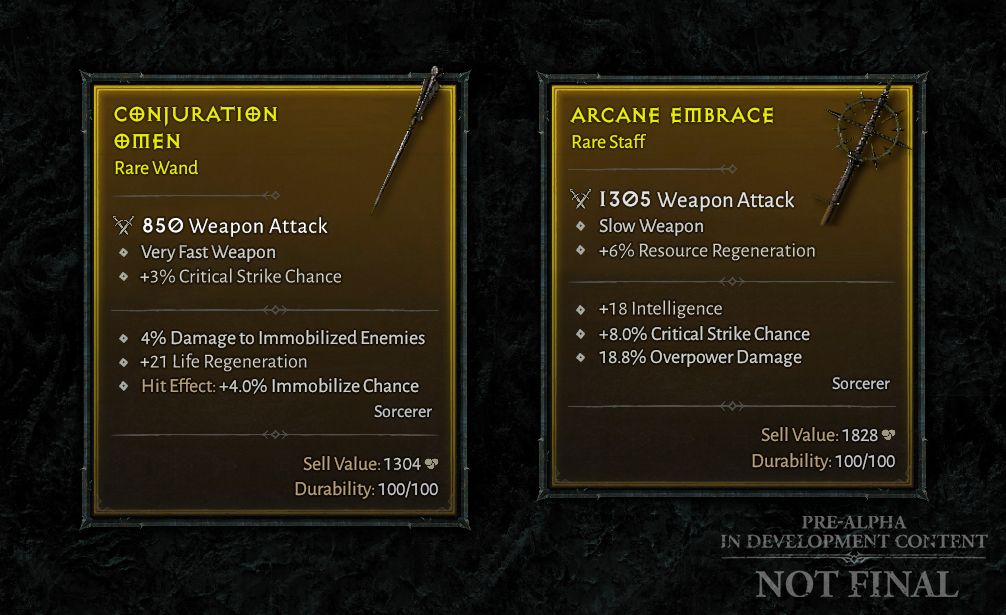 Diablo IV Developer Outlines Weapon Types, Legendary Affixes, Uniques and More