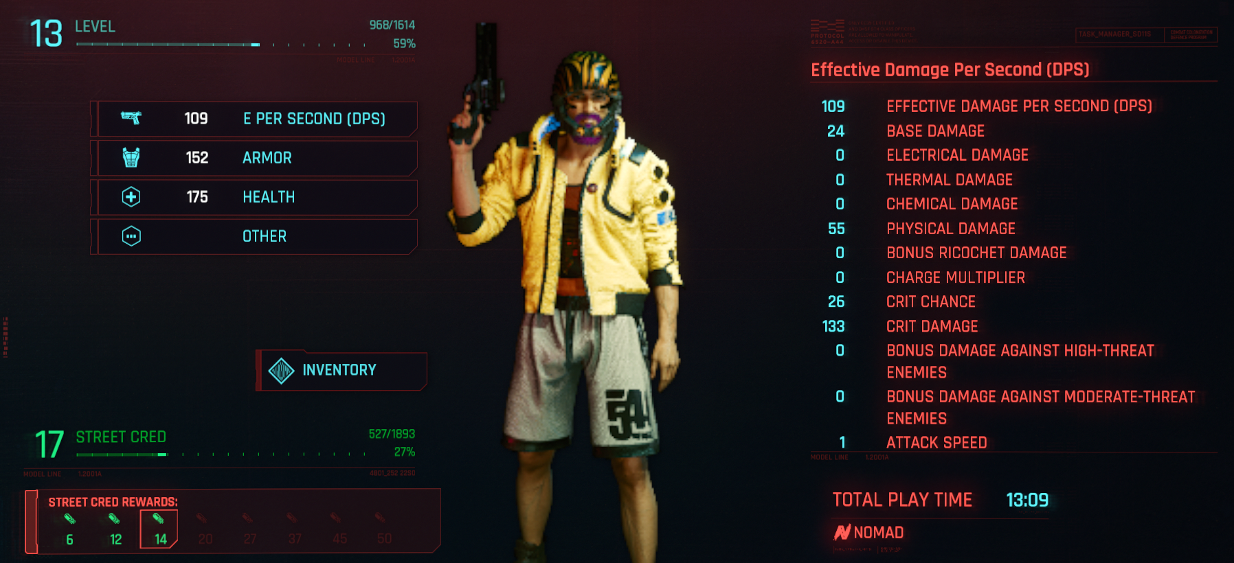 Cyberpunk 2077 Builds: Cold Blooded Gunslinger (Critical Revolver) Character Guide Weapons Perks