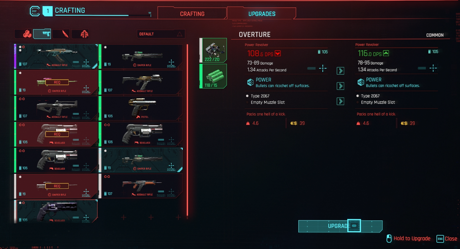 Cyberpunk 2077 Builds: Cold Blooded Gunslinger (Critical Revolver) Character Guide Weapons Perks